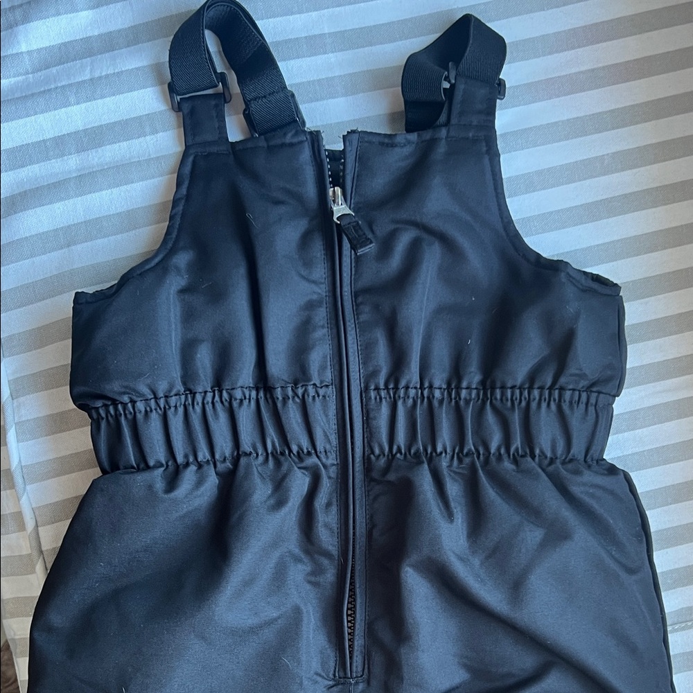 Black Kids Snow bibs